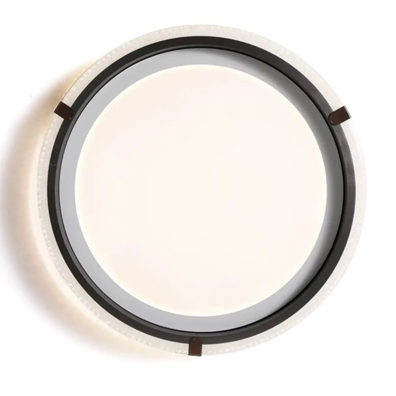 Plafonnier LED blanc à intensité variable pour salon