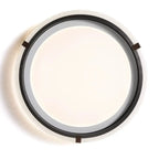 Plafonnier LED blanc à intensité variable pour salon