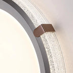 Plafonnier LED blanc à intensité variable pour salon