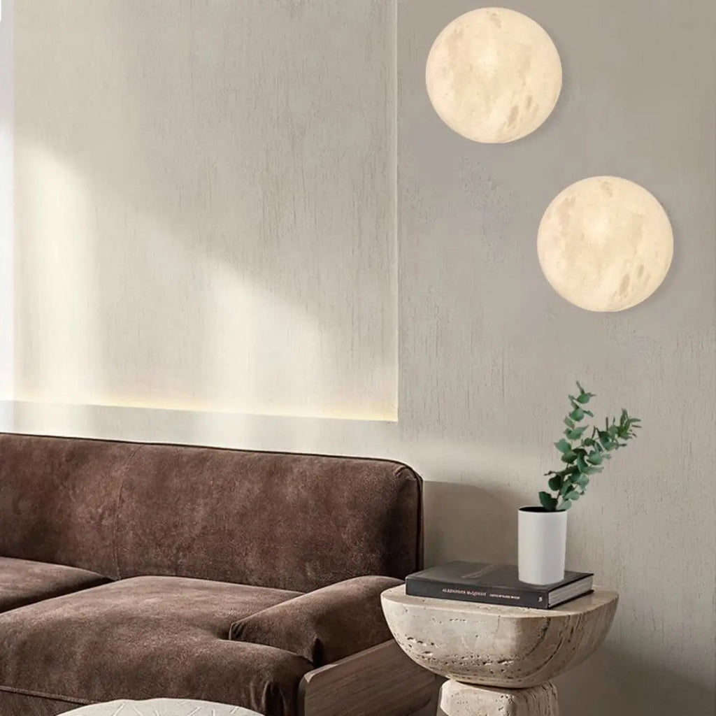Applique murale globe Art Déco avec base en métal doré