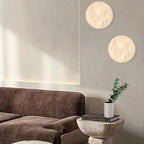 Applique murale globe Art Déco avec base en métal doré
