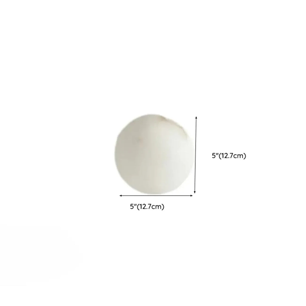 Applique murale globe Art Déco avec base en métal doré