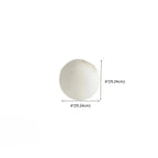 Applique murale globe Art Déco avec base en métal doré