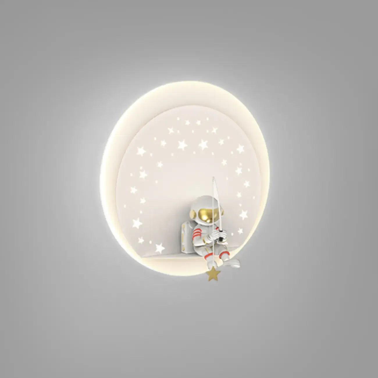 Applique murale LED Astronaute à intensité variable pour éclairage de chambre