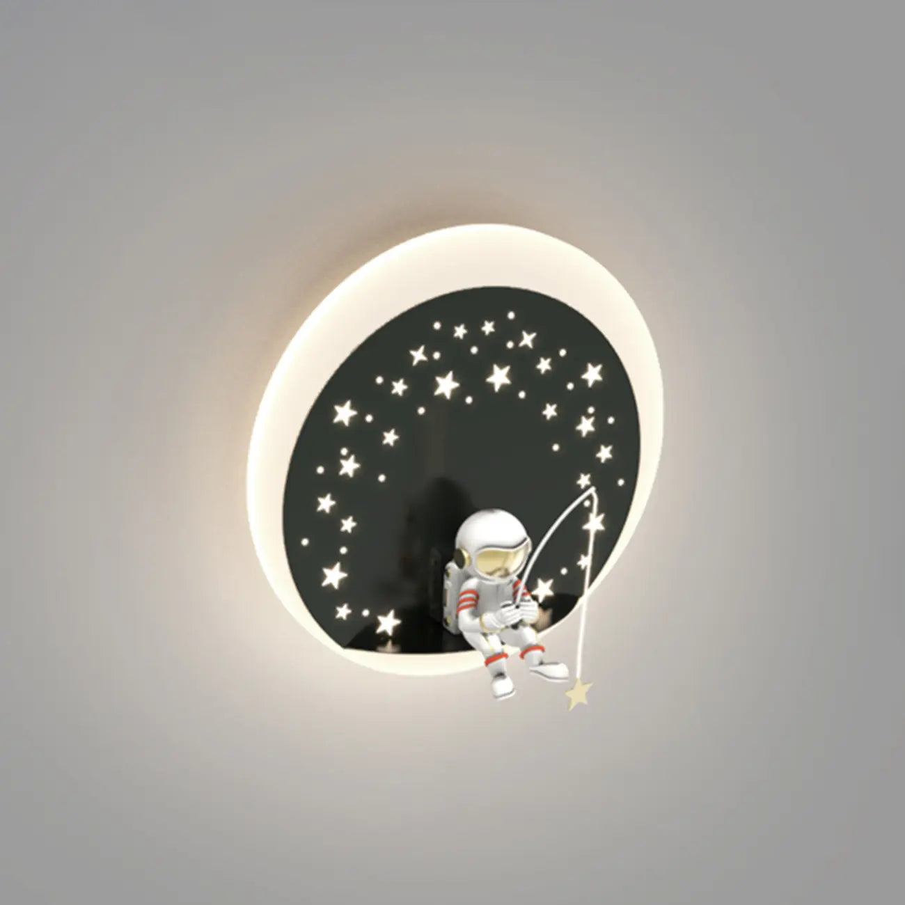 Applique murale LED Astronaute à intensité variable pour éclairage de chambre