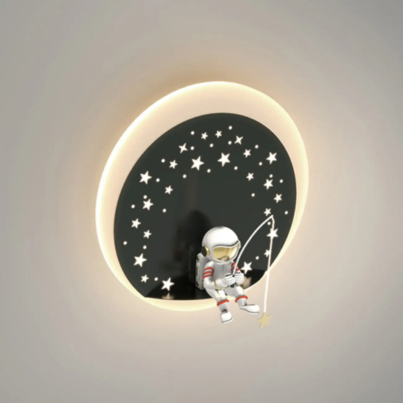 Applique murale LED Astronaute à intensité variable pour éclairage de chambre