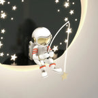 Applique murale LED Astronaute à intensité variable pour éclairage de chambre