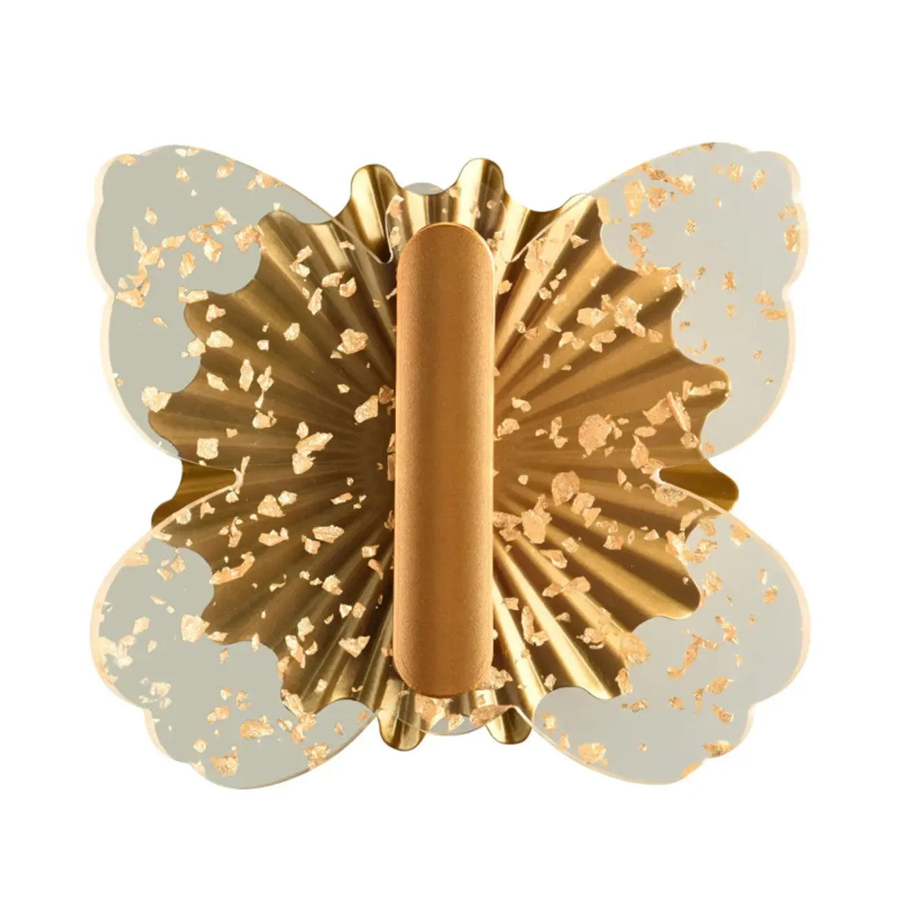 Applique murale papillon en cristal à intensité variable pour la décoration de la chambre