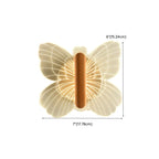 Applique murale papillon en cristal à intensité variable pour la décoration de la chambre