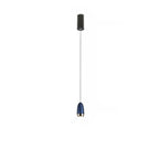 Mini suspension lumineuse LED géométrique simple en aluminium