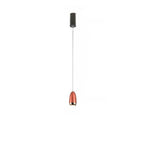 Mini suspension lumineuse LED géométrique simple en aluminium
