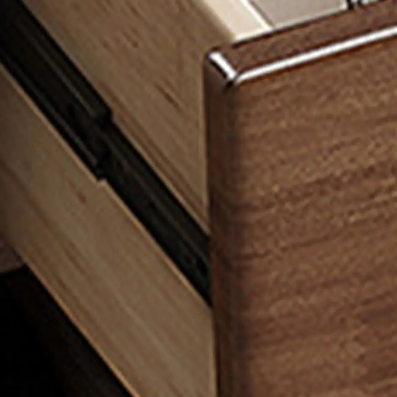 Banc de rangement à chaussures Singer en bois d'hévéa avec tiroirs pour entrée