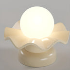 Plafonnier semi-encastré moderne crème de 5 pouces pour couloir
