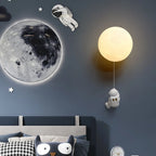 Applique murale LED Globe Astronaute pour chambre d'enfant