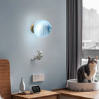 Applique murale LED Globe Astronaute pour chambre d'enfant