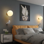 Applique murale LED Globe Astronaute pour chambre d'enfant