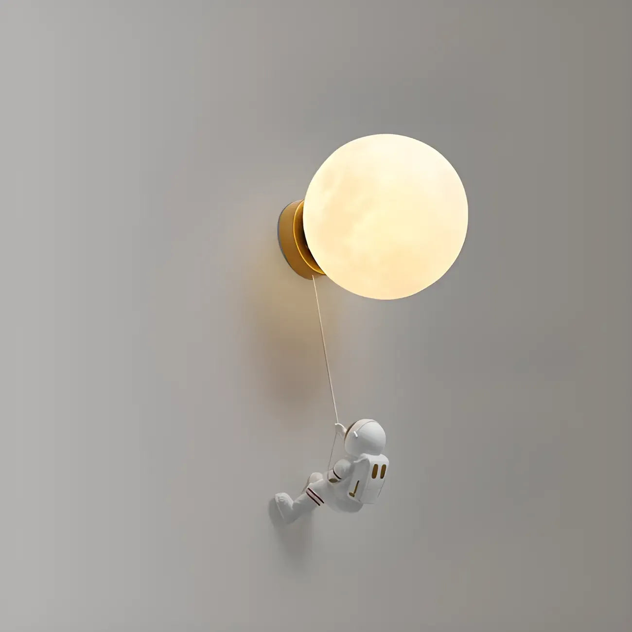 Applique murale LED Globe Astronaute pour chambre d'enfant