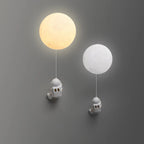 Applique murale LED Globe Astronaute pour chambre d'enfant