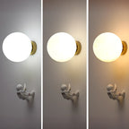 Applique murale LED Globe Astronaute pour chambre d'enfant