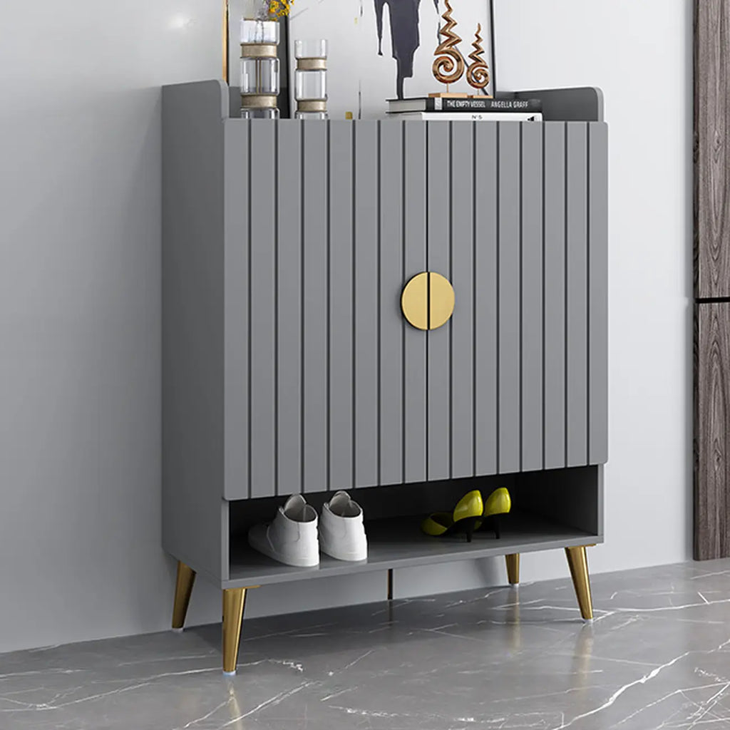 Banc de rangement à chaussures d'entrée avec assise rembourrée