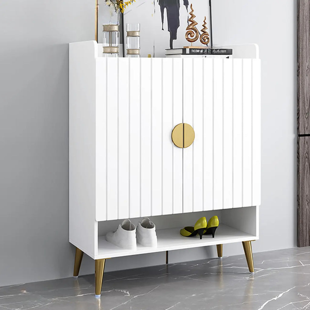 Banc de rangement à chaussures d'entrée avec assise rembourrée