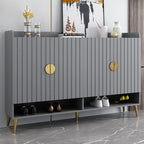 Banc de rangement à chaussures d'entrée avec assise rembourrée