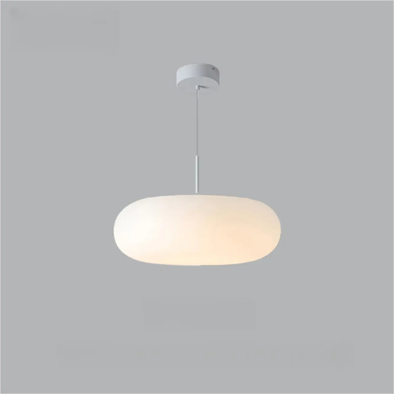 Suspension de cuisine blanche moderne et réglable à 3 niveaux d'intensité lumineuse LED