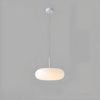 Suspension de cuisine blanche moderne et réglable à 3 niveaux d'intensité lumineuse LED