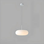 Suspension de cuisine blanche moderne et réglable à 3 niveaux d'intensité lumineuse LED