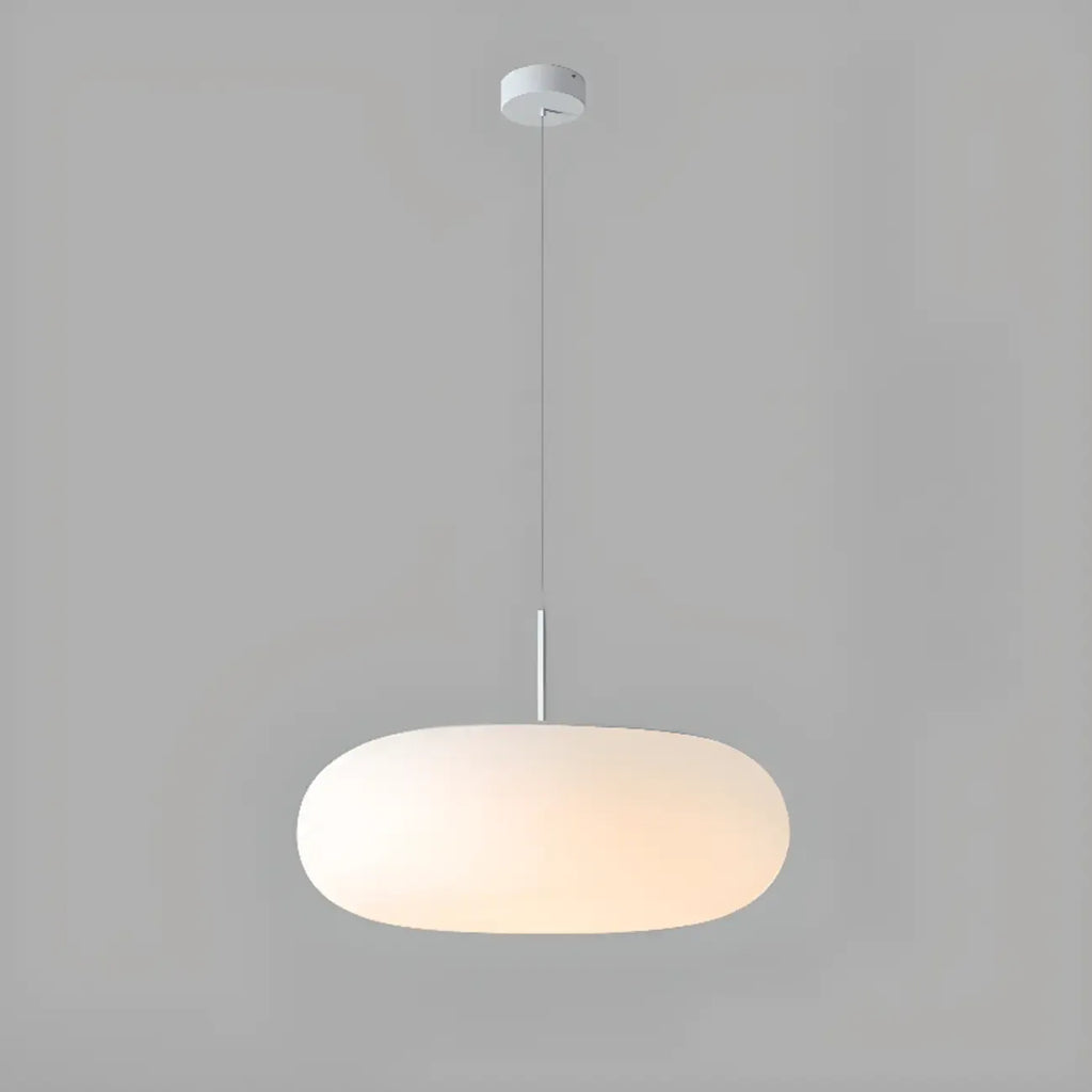 Suspension de cuisine blanche moderne et réglable à 3 niveaux d'intensité lumineuse LED