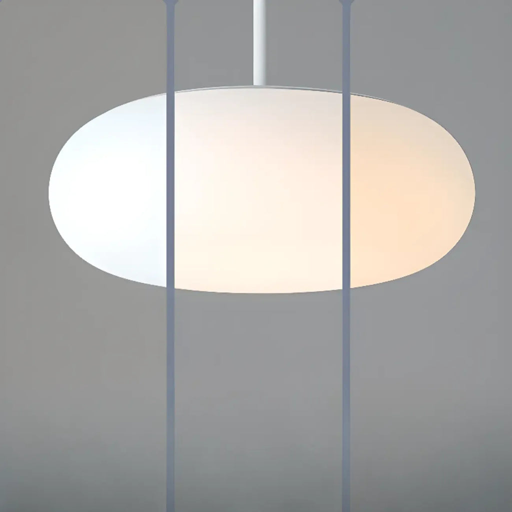 Suspension de cuisine blanche moderne et réglable à 3 niveaux d'intensité lumineuse LED