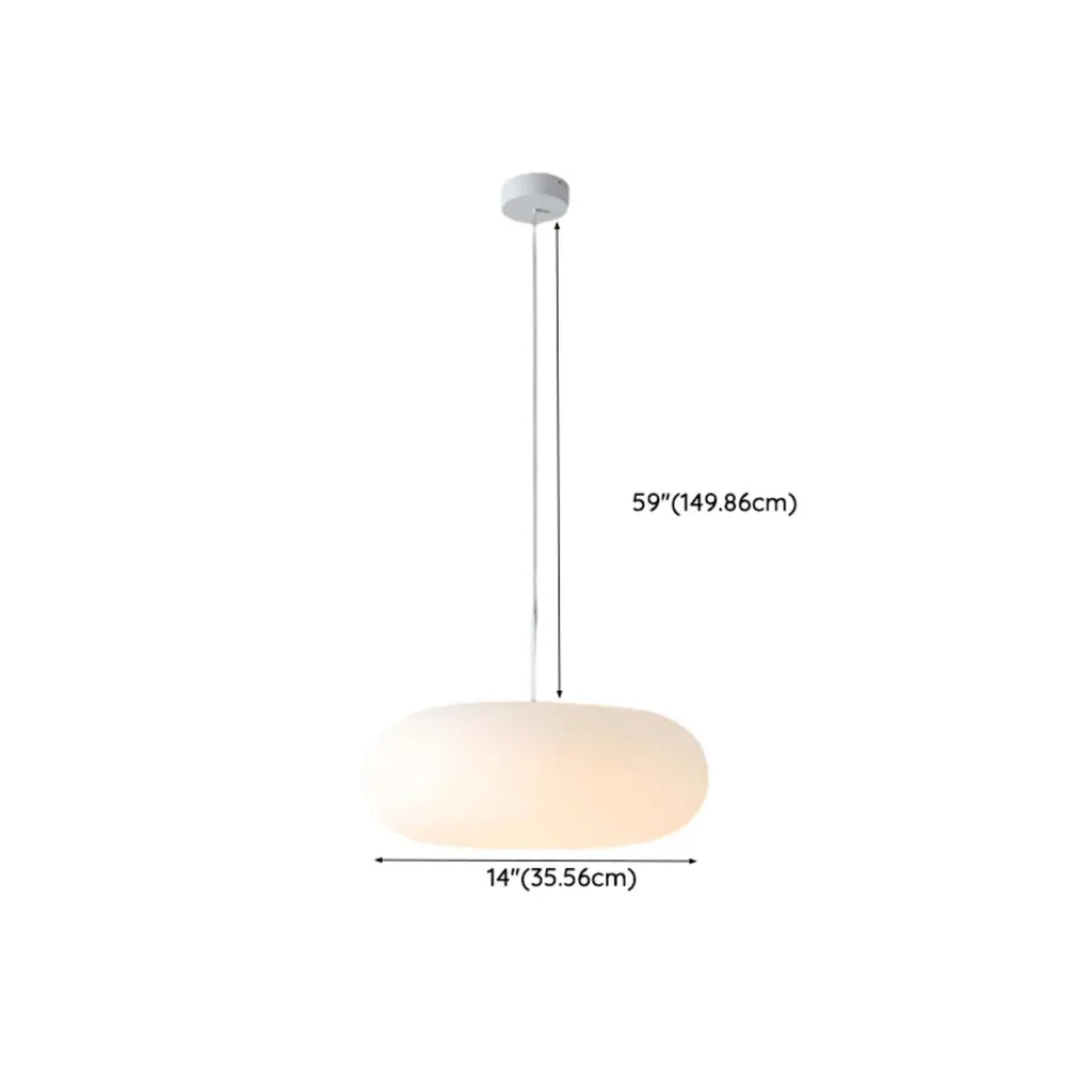 Suspension de cuisine blanche moderne et réglable à 3 niveaux d'intensité lumineuse LED
