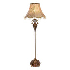 Lampadaire vintage en résine en forme de pagode pour salon