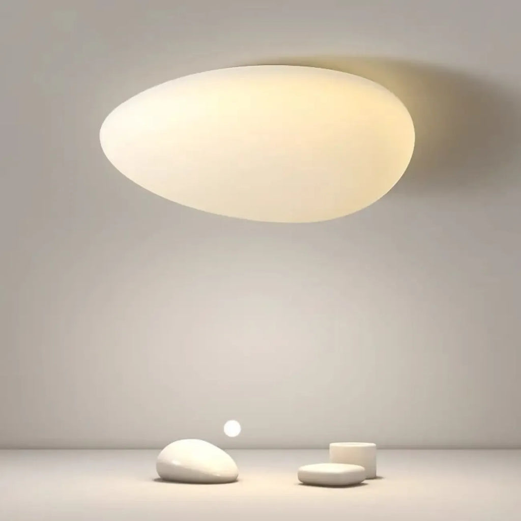 Plafonnier LED moderne géométrique à intensité variable