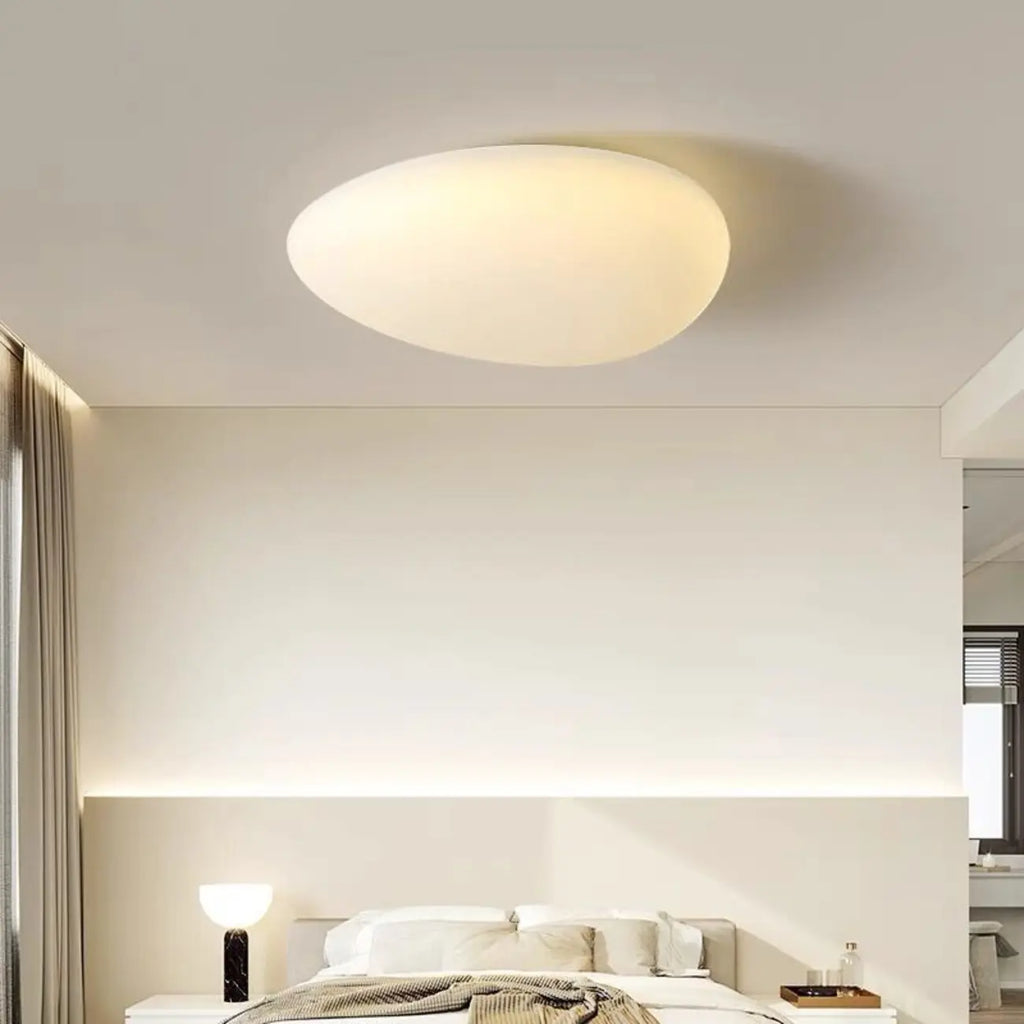 Plafonnier LED moderne géométrique à intensité variable
