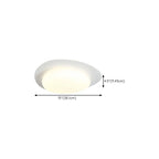 Plafonnier LED moderne à intensité variable avec 2 lampes