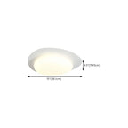 Plafonnier LED moderne à intensité variable avec 2 lampes