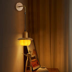 Applique murale miniature en bois en forme de citrouille pour la décoration de chambre