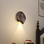 Applique murale LED rechargeable minimaliste en forme de coquillage
