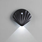 Applique murale LED rechargeable minimaliste en forme de coquillage