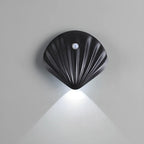 Applique murale LED rechargeable minimaliste en forme de coquillage