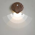 Applique murale LED rechargeable minimaliste en forme de coquillage