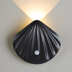 Applique murale LED rechargeable minimaliste en forme de coquillage