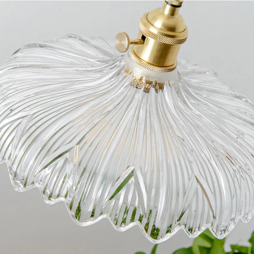 Lampadario moderno a sospensione dorato a 3 luci in vetro per cucina