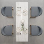 Tables de bar glamour en métal doré avec plateau en faux marbre