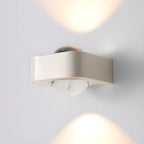 Applique murale LED à intensité variable vers le haut et vers le bas pour éclairage de chambre