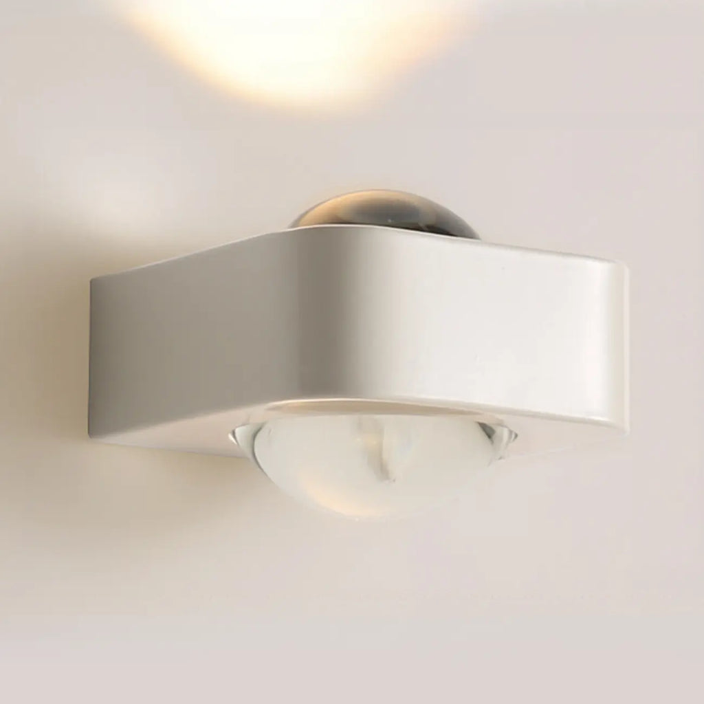Applique murale LED à intensité variable vers le haut et vers le bas pour éclairage de chambre
