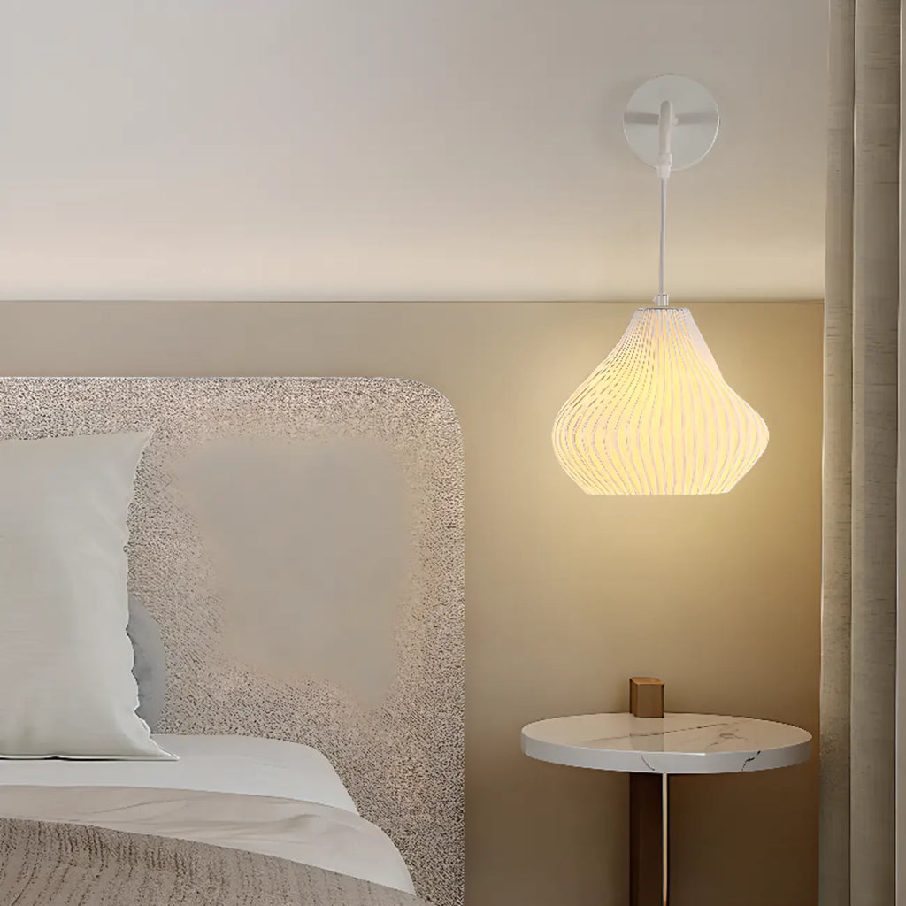 Applique murale géométrique blanche pour la décoration intérieure