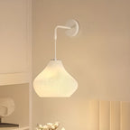 Applique murale géométrique blanche pour la décoration intérieure