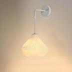 Applique murale géométrique blanche pour la décoration intérieure